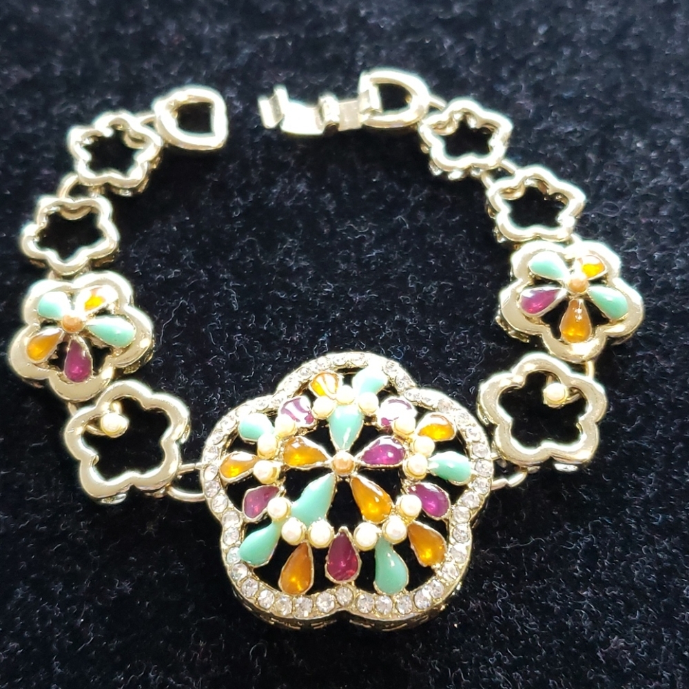 Fashion Bracelet Gold Plated